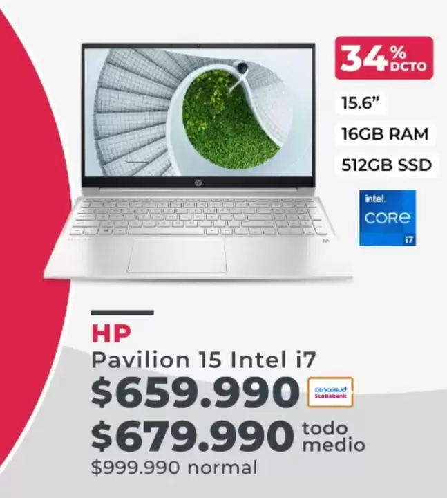 Intel - HP - Pavilion 15  I7