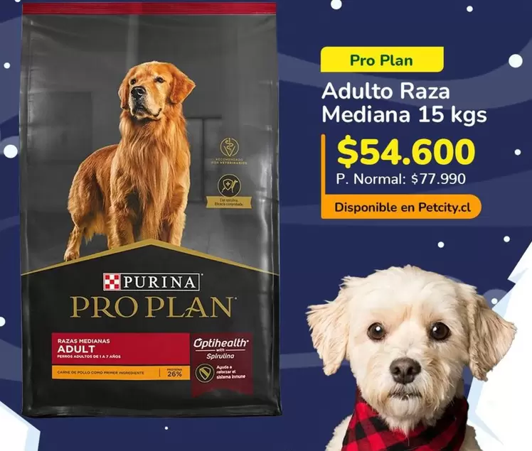 Purina - Adulto Raza Mediana 15 Kgs