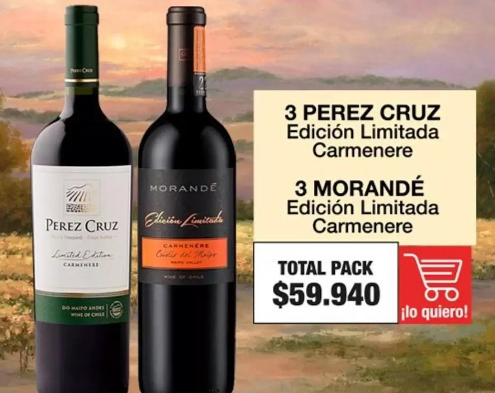 Carmenere - 3 PEREZ CRUZ Edicion Limitada