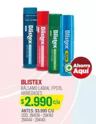 Blistex - Balsamo Labial Fps15