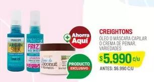 Creightons - Oleo O Mascara Capilar O Crema De Peinar