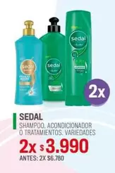 Sedal - Shampoo, Acondicionador O Tratamientos