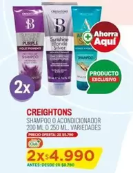 Creightons - Shampoo O Acondicionador