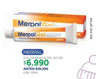 Merpal - Diclofenaco Gel