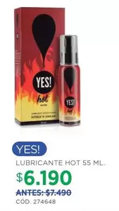 Yes - ! - Lubricante Hot