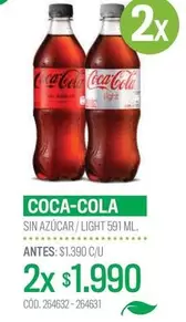 Coca Cola - Coca-Cola - Sin Azúcar/Light