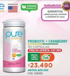 Purina - Probiotic + Cranberry