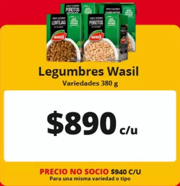 Wasil - Legumbres
