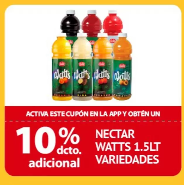 Watt's - Watts - Nectar 1.5lt Variedades