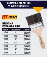 Hela - Brocha Estampa Pro