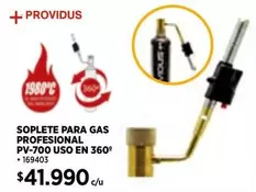 Providus - Soplete Para Gas Profesional Pv-700 Uso En 360°