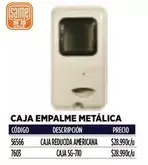 Caja Empalme Metálica