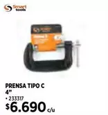 SMART TOOLS - Smart Tools - Prensa Tipo C 4"