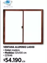 Ventana Aluminio L4000