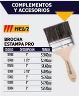 Hela - Brocha Estampa Pro
