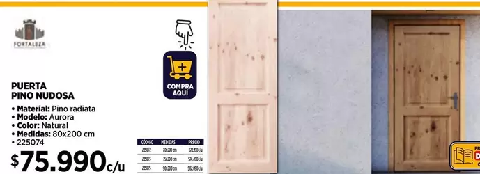 Aurora - Nudosa - Puerta Piño