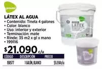 Látex Al Agua