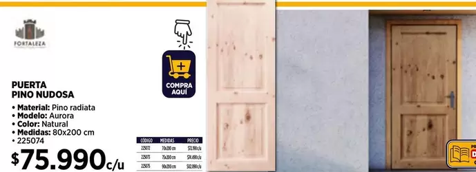 Aurora - Nudosa - Puerta Piño