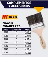 Hela - Brocha Estampa Pro