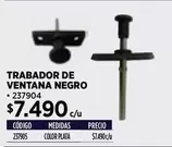 Trabador De Ventana Negro