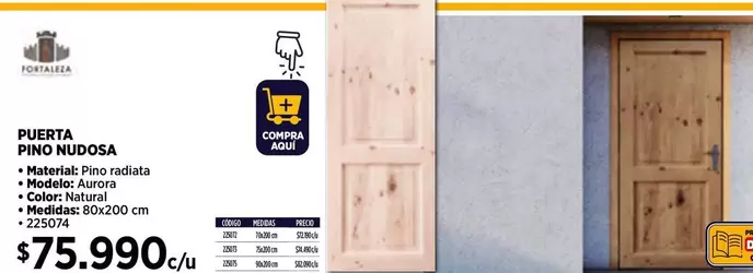 Aurora - Nudosa - Puerta Piño