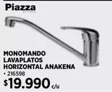 Anakena - Monomando Lavaplatos Horizontal
