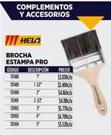 Hela - Brocha Estampa Pro