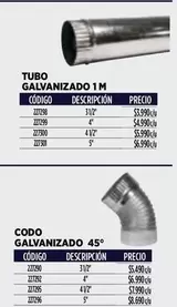 codo - Codo Galvanizado 45°