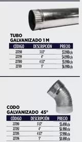 codo - Codo Galvanizado 45°