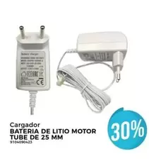 Cargador Bateria De Litio Motor Tube De 25 Mm