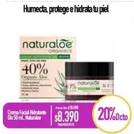 Naturaloe - Naturalo - Crema Facial Hidratante Dia 50 Ml