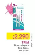 Trim - Pinza Ceja Pack 2 Unidades