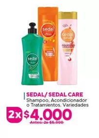 Sedal - / Care Shampoo, Acondicionador O Tratamientos