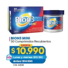 Bion3 - Bion 3 Mini - 30 Comprimidos Recubiertos