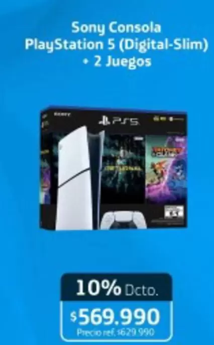 SONY - Sony - Playstation 5 (digital-slim)
