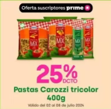 Carozzi - Pastas Tricolor