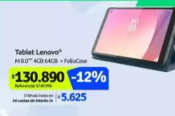 Lenovo - Tablet M8.0TM 4gb 64gb + Poliocase
