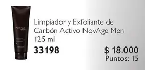 Novage - Norma - Limpiador Y Exfoliante De Carbón Activo  Men