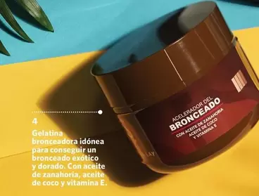 Gelatina Bronceador