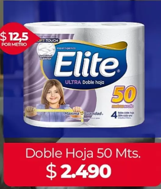 codo - Elite - Doble Hoja 50 Mts