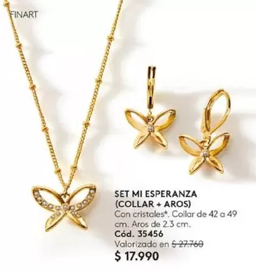 Set Mi Esperanza (Collar + Aros)