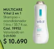 Vital - Multicare  2 En 1