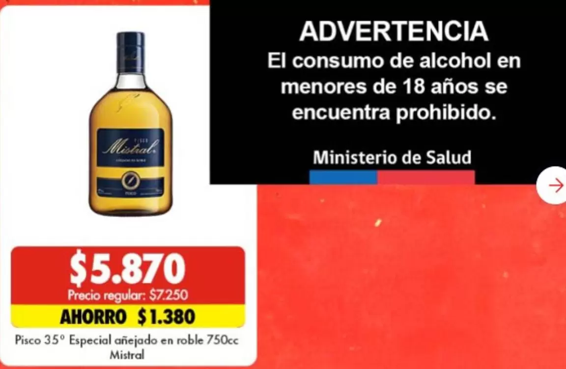 Mistral - El Consumo De Alcohol En Menores De 18 Anos Se Encuentra Prohibido