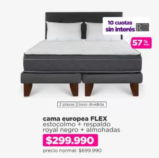 Flex - Cama Europea