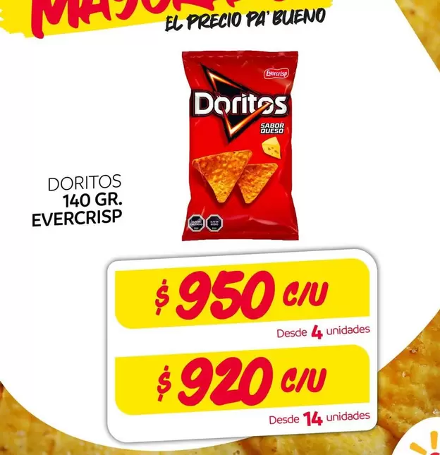 Evercrisp - Doritos 140 Gr.