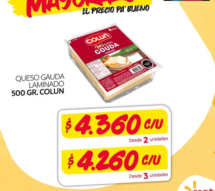 Colun - Queso Laminado