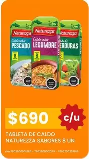 Naturezza - Tableta De Caldo