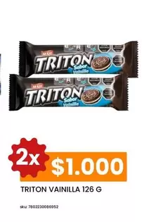 Tritón - Triton Vainilla