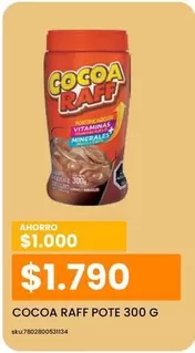 Cocoa Raff -  Pote 300 G