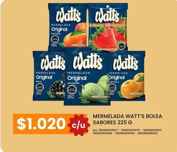 Watt's - Watt'S Bolsa - Mermelada